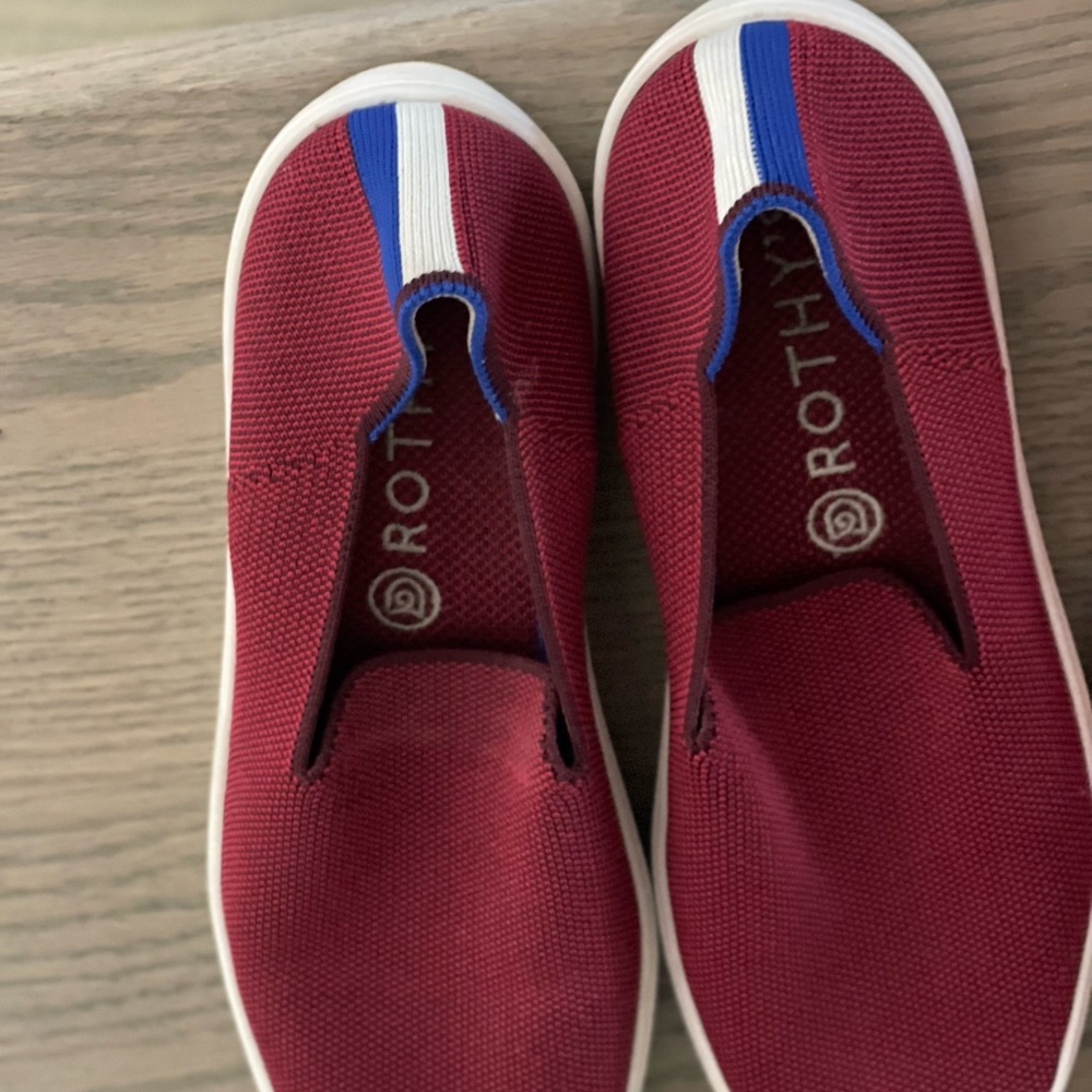 Rothy’s The Sneaker Garnet Red Retired